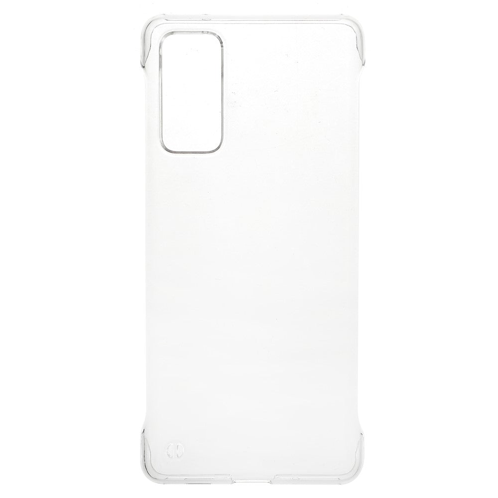 For Samsung Galaxy S20 FE 2022/S20 FE 4G/S20 FE 5G/S20 Lite Transparent Hard PC Phone Case Scratch Resistant Back Cover