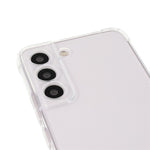 Crystal Clear TPU Cover for Samsung Galaxy S22 5G, Reinforced Four Corner Shockproof Phone Case with Lanyard