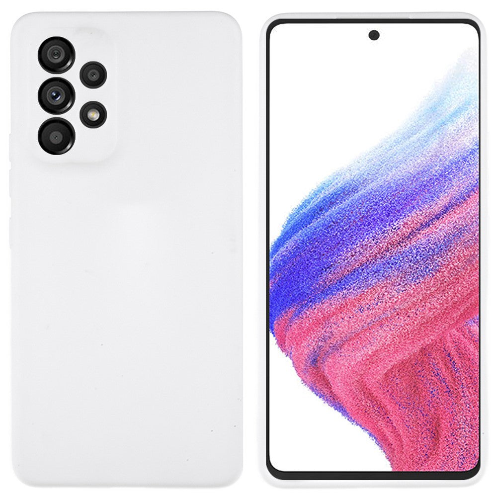 Samsung Galaxy A53 5G Godisfärgad Matt TPU mobilskyddsskal Fallskyddande Baksida