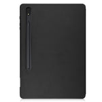 Til Samsung Galaxy Tab S8+ ridsefast, stødsikkert TPU+PU læder tredelt stander Auto Sleep/Wake design tabletcover med blyantholder