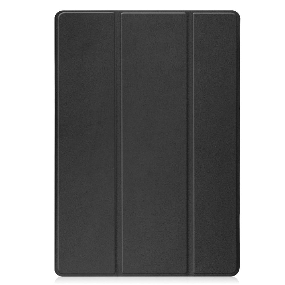Til Samsung Galaxy Tab S8+ ridsefast, stødsikkert TPU+PU læder tredelt stander Auto Sleep/Wake design tabletcover med blyantholder