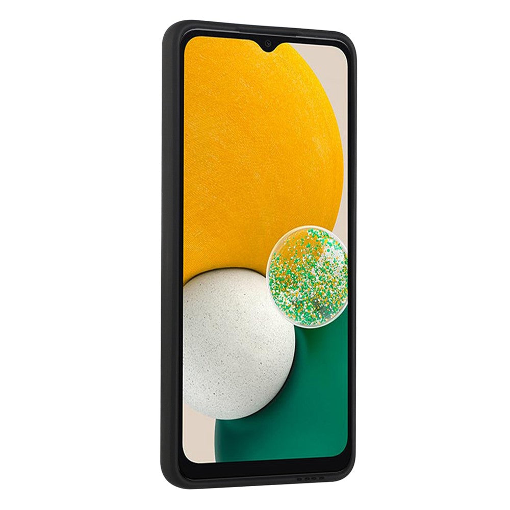 For Samsung Galaxy A53 5G Card Holder Slot Soft TPU Shockproof Anti-Scratch Case with Camera Lens Protection