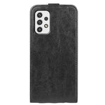 Til Samsung Galaxy A23 4G / 5G (global version) Crazy Horse tekstur PU læder vertikal flip-etui med kortholder