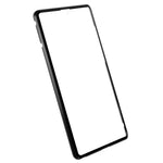 Samsung Galaxy S22 Ultra 5G-fuldbeskyttende mobilcover, dobbeltsidet hærdet glas + magnetisk metalramme med lås