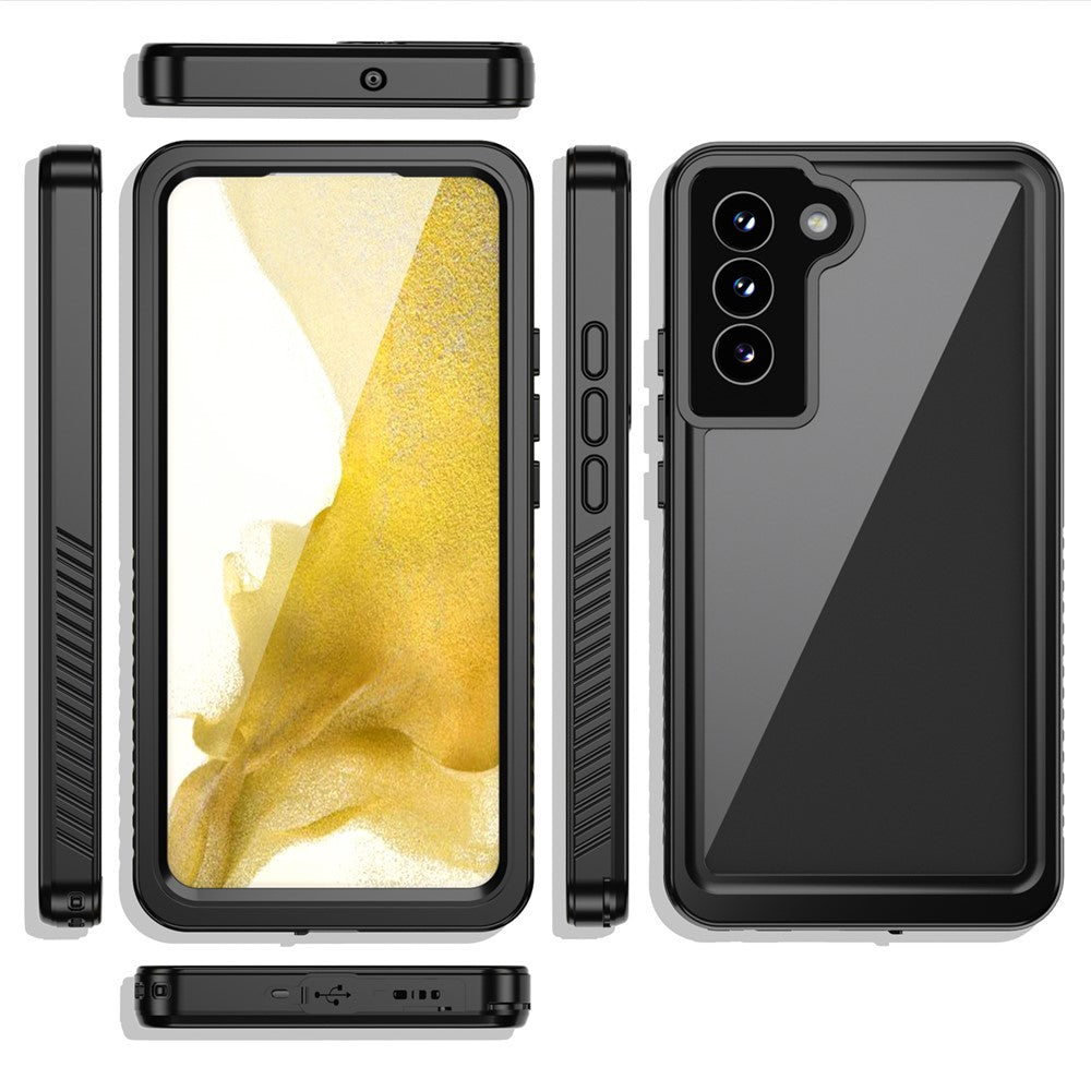 REDPEPPER FS Series For Samsung Galaxy S22+ 5G IP68 Waterproof Case Shockproof Phone Cover Dust-proof Full Protective Case with Screen Protector / Fingerprint ID