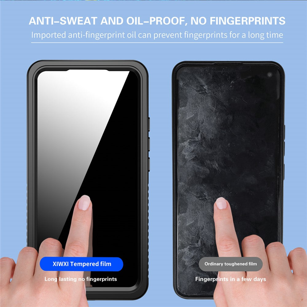 REDPEPPER FS Series For Samsung Galaxy S22+ 5G IP68 Waterproof Case Shockproof Phone Cover Dust-proof Full Protective Case with Screen Protector / Fingerprint ID