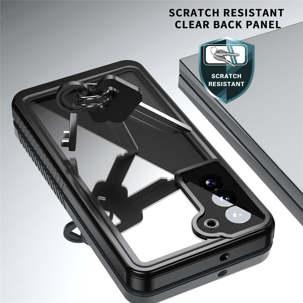 REDPEPPER FS Series For Samsung Galaxy S22+ 5G IP68 Waterproof Case Shockproof Phone Cover Dust-proof Full Protective Case with Screen Protector / Fingerprint ID