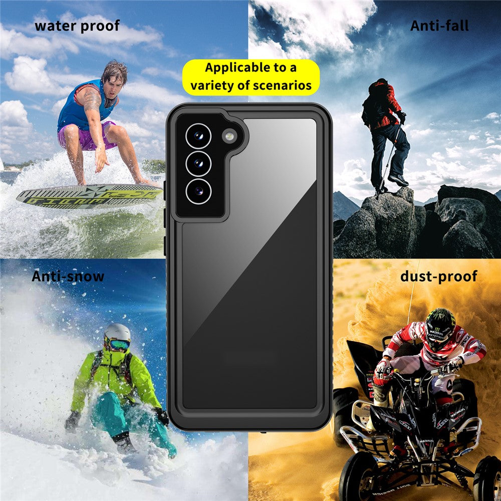 REDPEPPER FS Series For Samsung Galaxy S22+ 5G IP68 Waterproof Case Shockproof Phone Cover Dust-proof Full Protective Case with Screen Protector / Fingerprint ID
