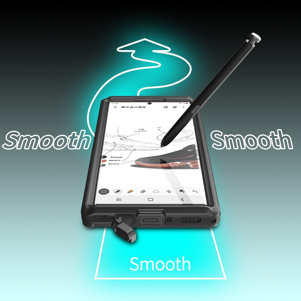 REDPEPPER A Series for Samsung Galaxy S22 Ultra 5G Waterproof Case IP68 Protective Phone Cover with Screen Protector