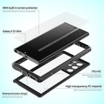 REDPEPPER A Series for Samsung Galaxy S22 Ultra 5G Waterproof Case IP68 Protective Phone Cover with Screen Protector