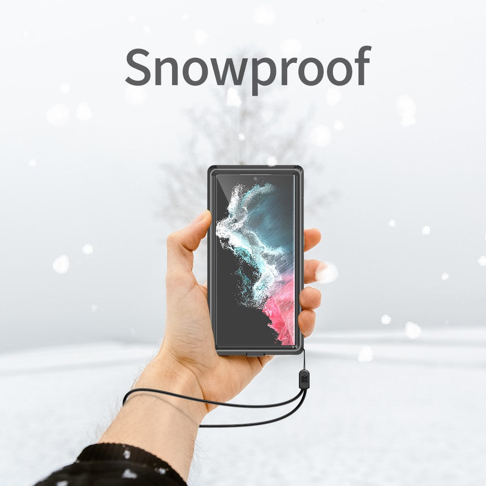 REDPEPPER A Series for Samsung Galaxy S22 Ultra 5G Waterproof Case IP68 Protective Phone Cover with Screen Protector