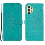 Mandala Præget Telefoncover til Samsung Galaxy A13 4G Anti-fald Stativfunktion Telefon Cover Etui Pung