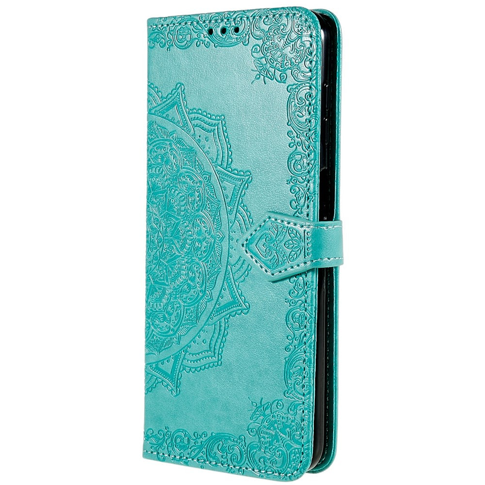 Mandala Præget Telefoncover til Samsung Galaxy A13 4G Anti-fald Stativfunktion Telefon Cover Etui Pung