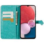 Mandala Præget Telefoncover til Samsung Galaxy A13 4G Anti-fald Stativfunktion Telefon Cover Etui Pung