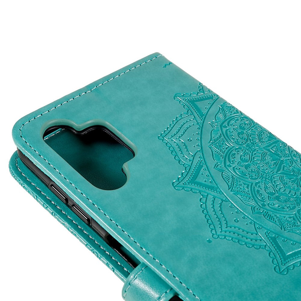 Mandala Præget Telefoncover til Samsung Galaxy A13 4G Anti-fald Stativfunktion Telefon Cover Etui Pung