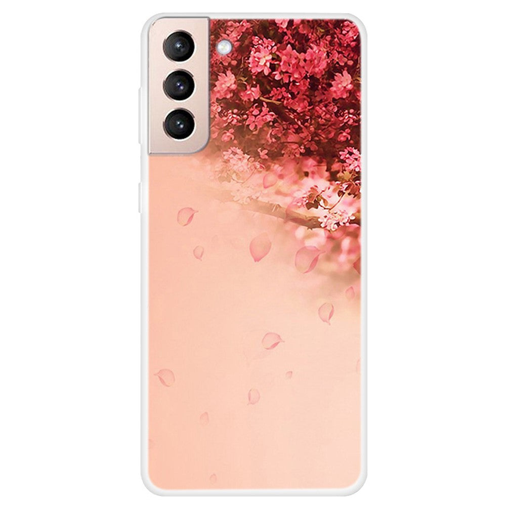Shockproof Phone Case for Samsung Galaxy S22 5G Pattern Printed Anti-Scratch Cover Shell Soft TPU Phone Protector