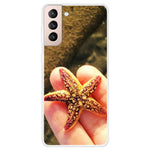 Shockproof Phone Case for Samsung Galaxy S22 5G Pattern Printed Anti-Scratch Cover Shell Soft TPU Phone Protector