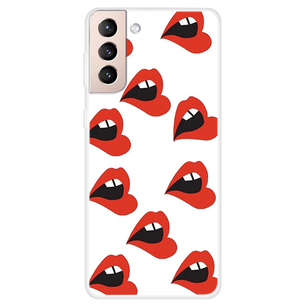 Shockproof Phone Case for Samsung Galaxy S22 5G Pattern Printed Anti-Scratch Cover Shell Soft TPU Phone Protector