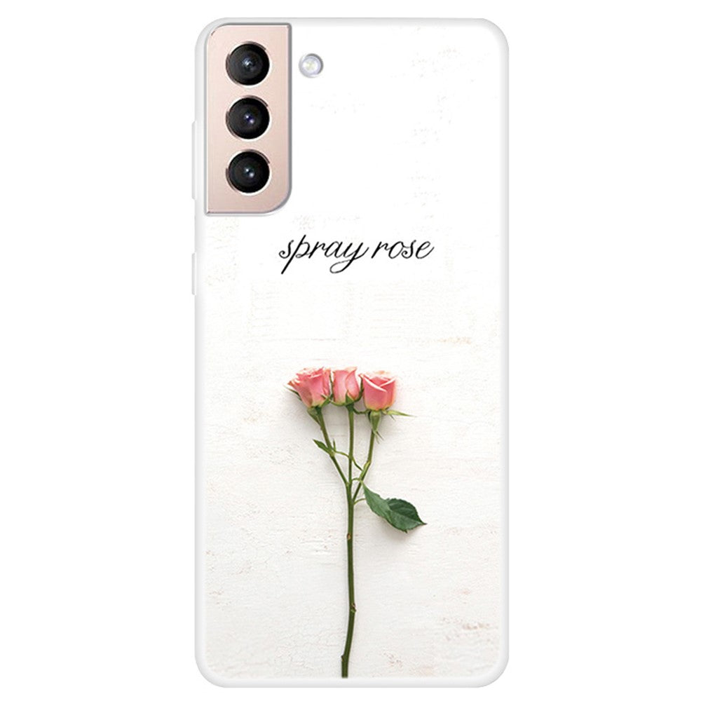 Shockproof Phone Case for Samsung Galaxy S22 5G Pattern Printed Anti-Scratch Cover Shell Soft TPU Phone Protector
