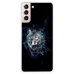 Shockproof Phone Case for Samsung Galaxy S22 5G Pattern Printed Anti-Scratch Cover Shell Soft TPU Phone Protector