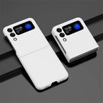 For Samsung Galaxy Z Flip3 5G Precise Cutout Rubberized Finish Hard PC Folding Mobile Phone Case Cover