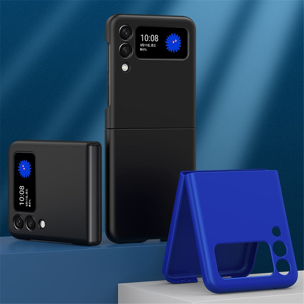 For Samsung Galaxy Z Flip3 5G Precise Cutout Rubberized Finish Hard PC Folding Mobile Phone Case Cover