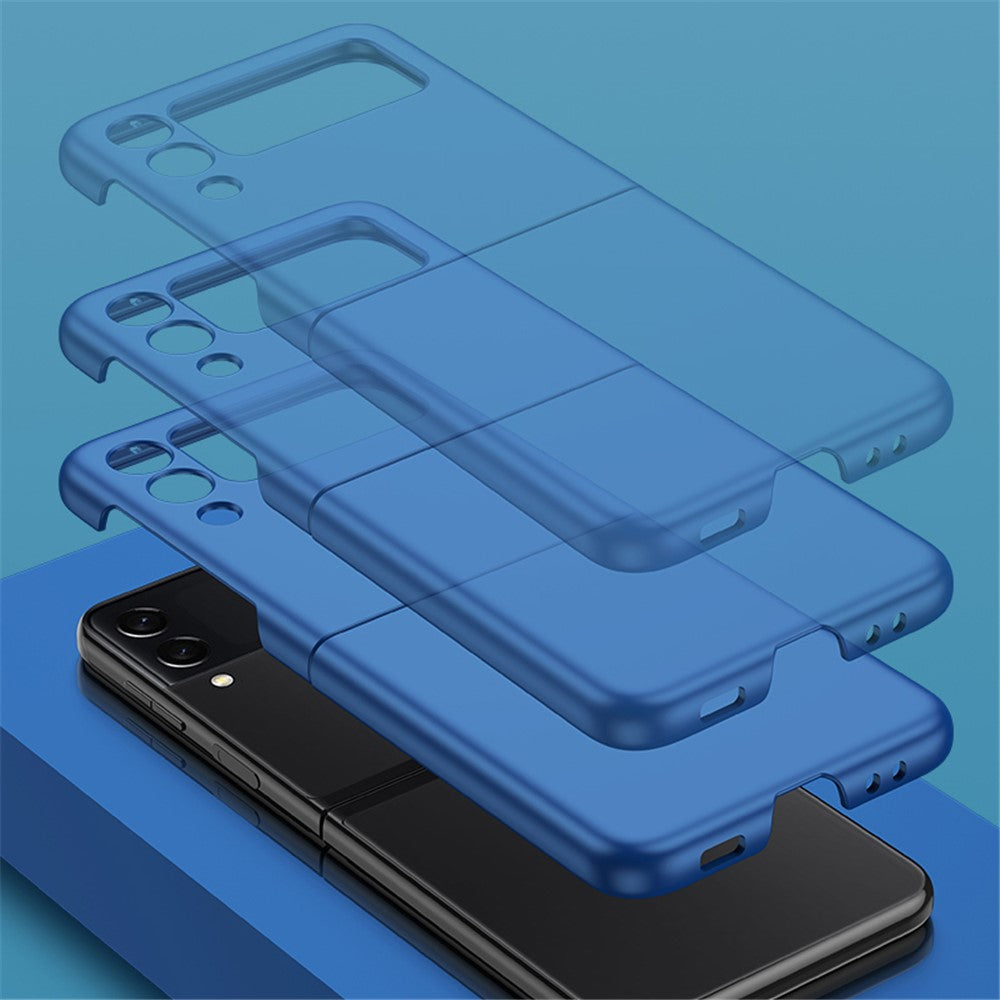 For Samsung Galaxy Z Flip3 5G Precise Cutout Rubberized Finish Hard PC Folding Mobile Phone Case Cover