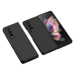For Samsung Galaxy Z Fold3 5G Rubberized Finish Hard PC Folding Phone Case Precise Cutout Protective Cover