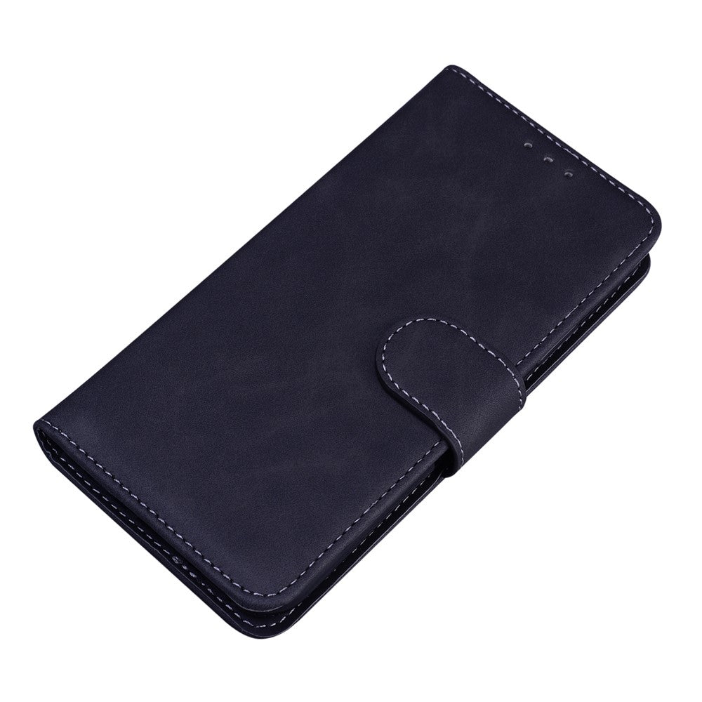 For Samsung Galaxy A23 4G / 5G (Global Version) Folding Stand PU Leather Business Cover Wallet Design Anti-Scratch Full Protective Phone Case
