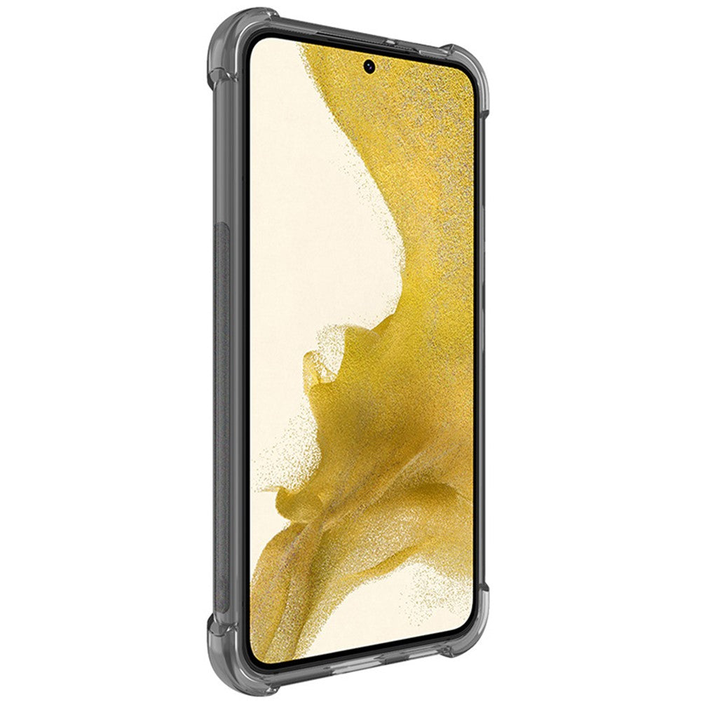 IMAK Airbag Shockproof Case for Samsung Galaxy S22 5G, Clear Soft TPU Anti-Scratch Bumper Protection Phone Cover with Screen Protector