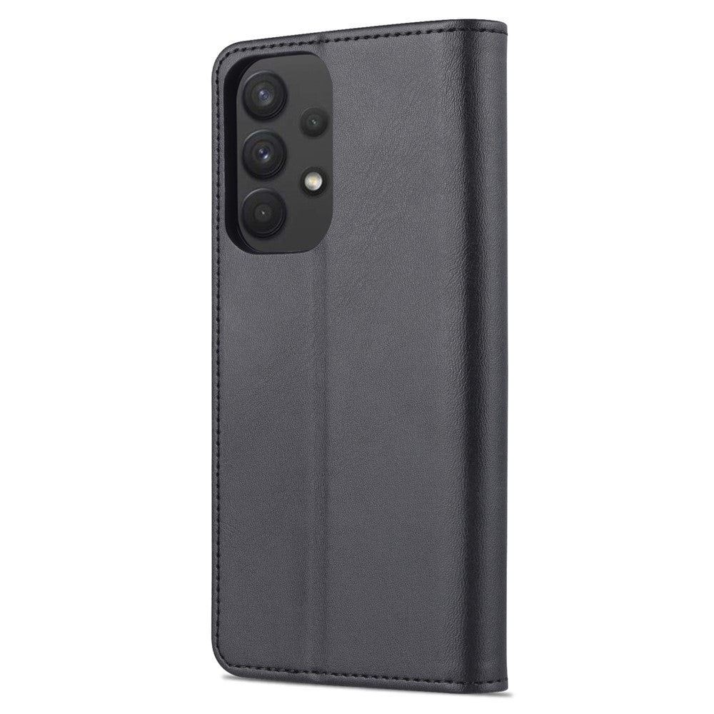 AZNS PU Leather Wallet Case for Samsung Galaxy A33 5G Shockproof Foldable Stand Phone Cover Accessory