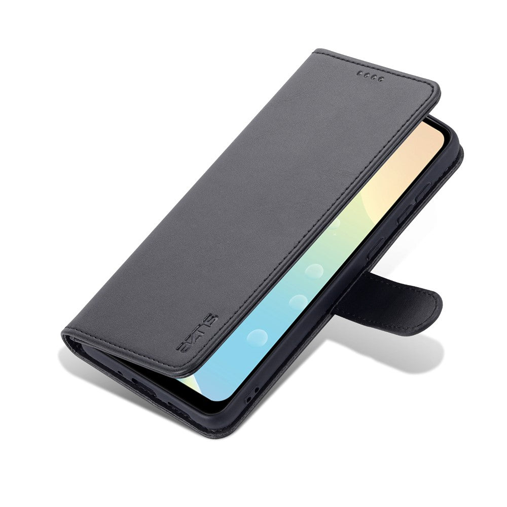 AZNS PU Leather Wallet Case for Samsung Galaxy A33 5G Shockproof Foldable Stand Phone Cover Accessory