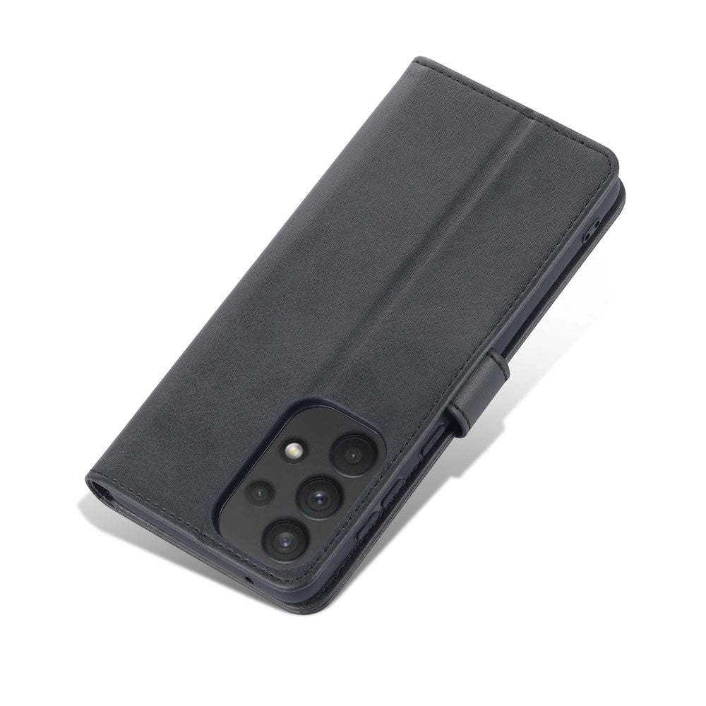 AZNS PU Leather Wallet Case for Samsung Galaxy A33 5G Shockproof Foldable Stand Phone Cover Accessory