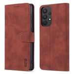 AZNS PU Leather Wallet Case for Samsung Galaxy A33 5G Shockproof Foldable Stand Phone Cover Accessory