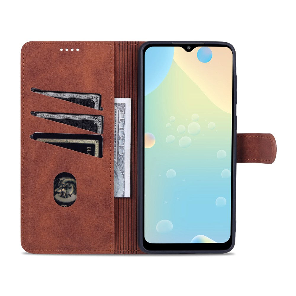 AZNS For Samsung Galaxy A53 5G Smartphone Case Bag Anti-scratch Wallet Foldable Stand Phone Cover Accessory