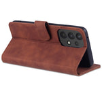 AZNS For Samsung Galaxy A53 5G Smartphone Case Bag Anti-scratch Wallet Foldable Stand Phone Cover Accessory