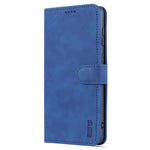 AZNS PU Leather Wallet Mobile Phone Case for Samsung Galaxy A73 5G Hands-free Supporting Stand Phone Cover Shell