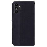 Til Samsung Galaxy A13 4G Stilfuldt pungcover med geometrisk mønster, håndfrit stativ og PU-læder fliptelefoncover