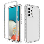 For Samsung Galaxy A53 5G Gradient Color Anti-scratch Phone Case TPU Bumper + PC Back Cover