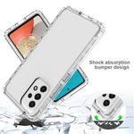 For Samsung Galaxy A53 5G Gradient Color Anti-scratch Phone Case TPU Bumper + PC Back Cover