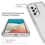 For Samsung Galaxy A53 5G Gradient Color Anti-scratch Phone Case TPU Bumper + PC Back Cover