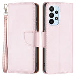 For Samsung Galaxy A23 4G / 5G (Global Version) Litchi Texture Scratch Resistant PU Leather Wallet Case Solid Color Stand Mobile Phone Cover