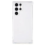 For Samsung Galaxy S22 Ultra 5G Crystal Clear Cover Four-Corner Protective Soft TPU Phone Case