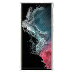 For Samsung Galaxy S22 Ultra 5G Crystal Clear Cover Four-Corner Protective Soft TPU Phone Case