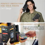 CASEME 008 Series for Samsung Galaxy S22 Ultra Detachable 2-in-1 PU Leather Phone Case Multifunctional Wallet Stand Protective Cover