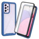 Hybridtelefoncover til Samsung Galaxy A33 5G, PC+TPU Allroundbeskyttelse med PET-skærmbeskytter