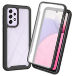 PC+TPU Hybrid Phone Case for 	Samsung Galaxy A53 5G, Complete Covering Design with PET Screen Protector