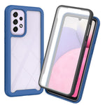 PC+TPU Hybrid Phone Case for 	Samsung Galaxy A53 5G, Complete Covering Design with PET Screen Protector