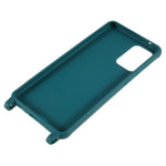 For Samsung Galaxy A53 5G Flexible Matte TPU Phone Cover with Wide Strap All-Round Protection Case