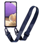 For Samsung Galaxy A32 4G (EU Version) Precise Cutout Matte Frosted Phone Case Anti-Scratch Soft TPU Back Shell